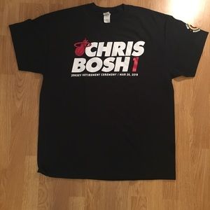 Chris Bosh Retirement Jersey Shirt